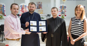 У Патріаршому Соборі відбулася унікальна презентація поштової марки «Собор Святої Софії в Римі».