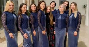 Виступ жіночого складу Патріаршого хору, дар на честь Покрови Пресвятої Богородиці